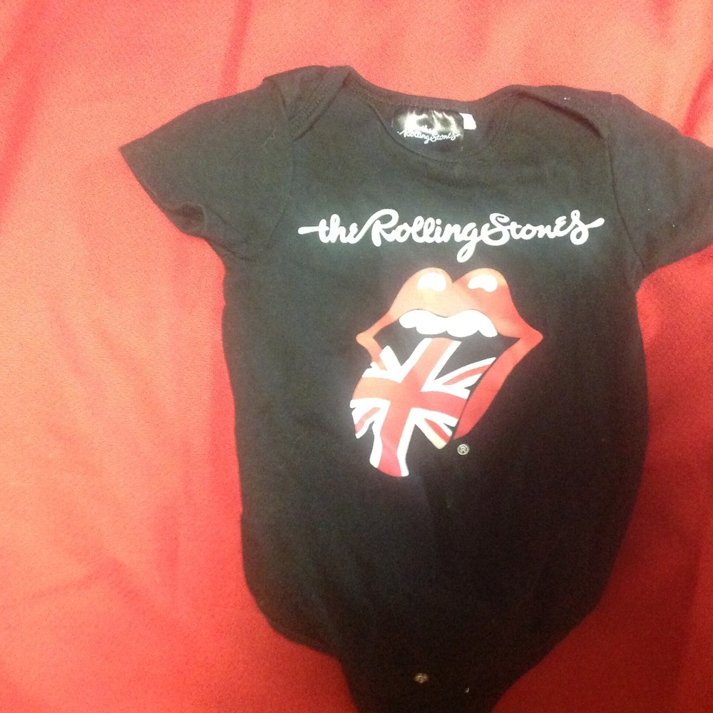 Rolling Stones onesie